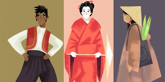 15 ilginç geleneksel kıyafet - FOTO