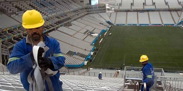 Dünyanın en büyük stadının inşasına başlandı!