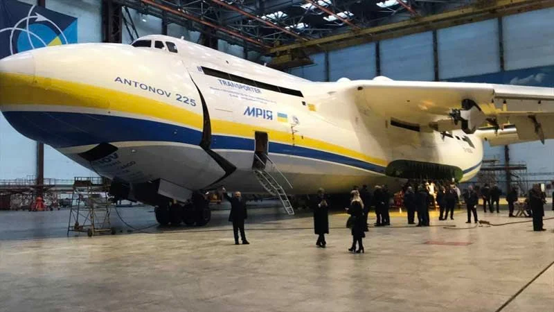 Dünyanın en büyük uçağıydı, Ukrayna'da imha edilmişti! Antonov An-225 bakın ne hale gelmiş