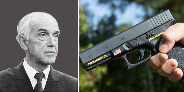 Dünyanın en çok bilinen tabancasının mucidi öldü