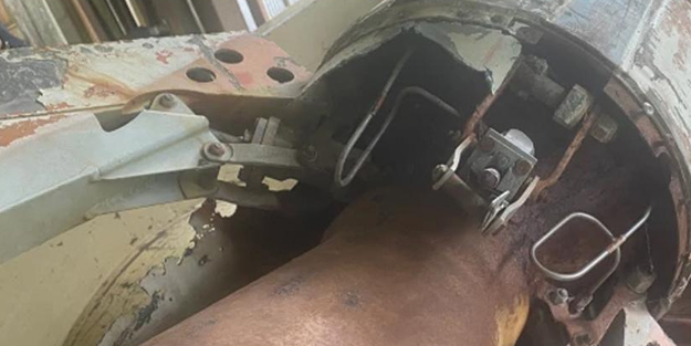 Dünyanın en eski silahı! ABD'li polis bir evin garajında nükleer silah buldu! Dünya gündeminde o gelişme! Gören şaşırıyor