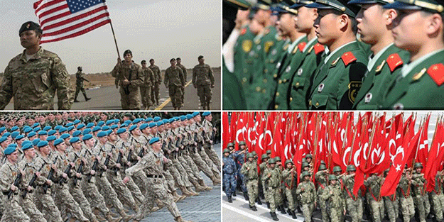 Dünyanın en güçlü ordu sıralaması belli oldu! İşte Türkiye’nin sıralamadaki yeri…