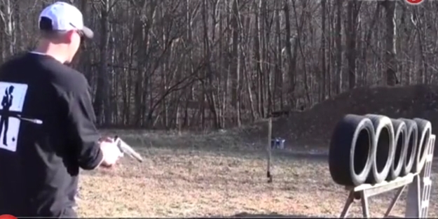 Dünyanın en güçlü tabancası kaç lastiği delebilir?