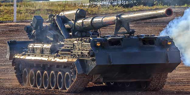 Dünyanın en güçlü top mermisini sahneye sürüyorlar