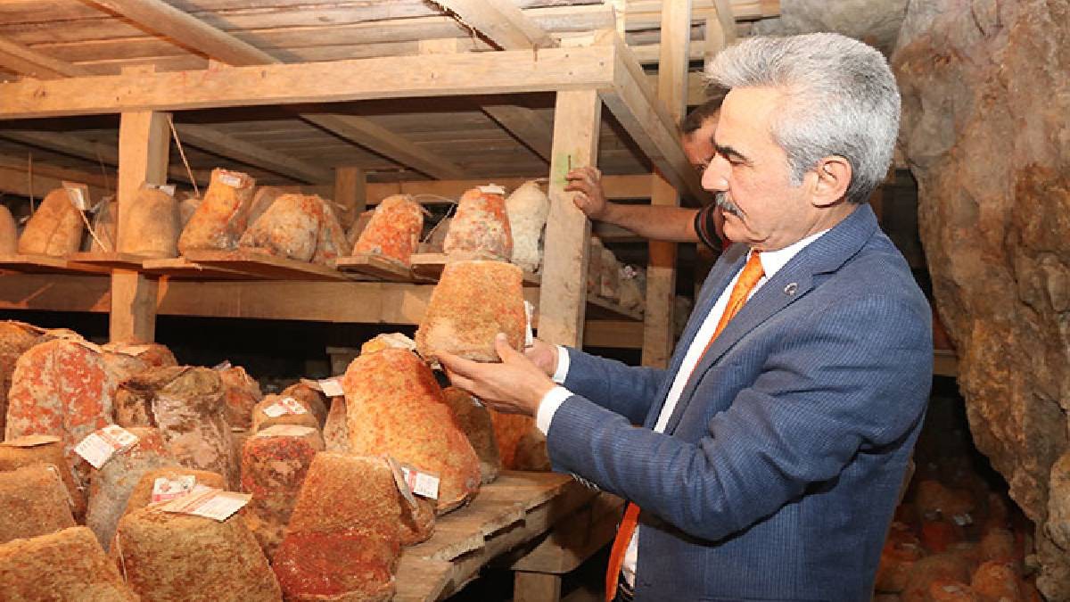 Dünyanın en lezzetli 5'i arasında! Tam 5 ay sürüyor: Mağarada özel yöntemlerle üretiliyor! 250 gramı tamı tamına bin 250 TL