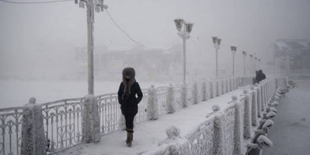 Dünyanın en soğuk köyü görüntülendi
