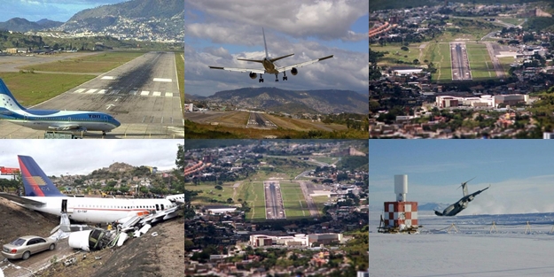 Dünyanın en tehlikeli havaalanları - FOTO
