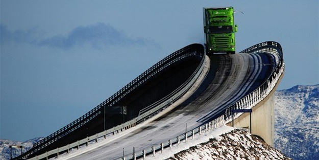 Dünyanın en tehlikeli yolları!