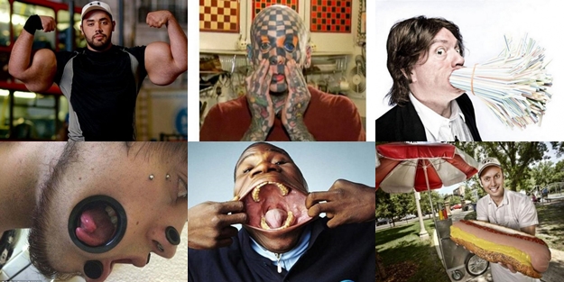 Dünyanın en uçuk rekorları - FOTO