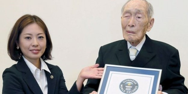 Dünyanın en yaşlısı öldü