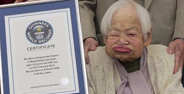 Dünyanın en yaşlı kişisi öldü