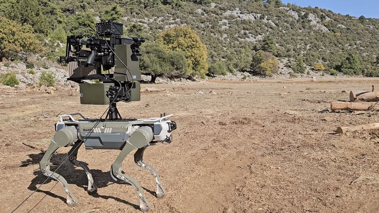 Dünyanın gıpta ettiği Türk savunma sanayisinin gücüne güç katacak! Robot köpekler göreve hazırlanıyor