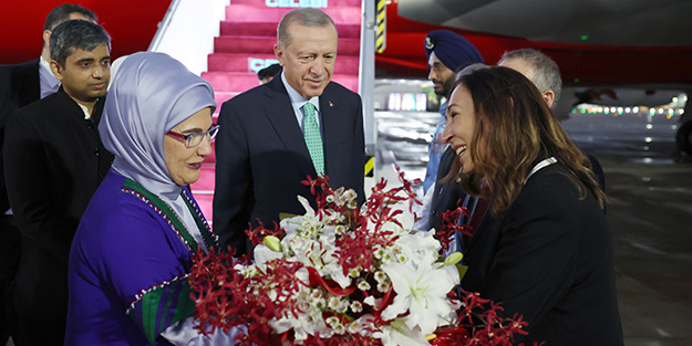Dünyanın gözü bu zirvede olacak! Cumhurbaşkanı Erdoğan böyle karşılandı