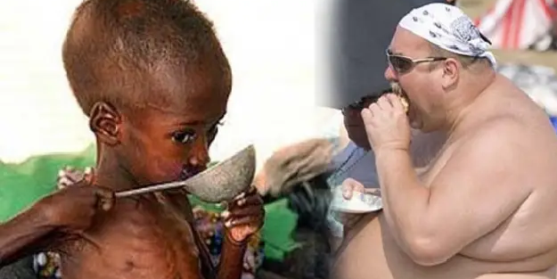 Dünyanın iliğini kurutan ABD obezden, Afrika gıdasızlıktan ölüyor!