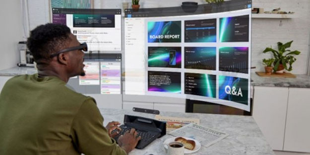 Dünyanın ilk ekransız dizüstü bilgisayarı üretildi