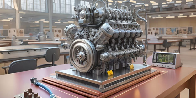 Dünyanın ilk içten yanmalı hidrojen motorunu ürettiler