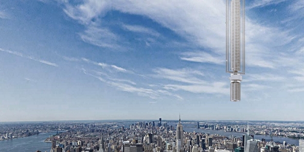 Dünyanın ilk uçan gökdeleni geliyor