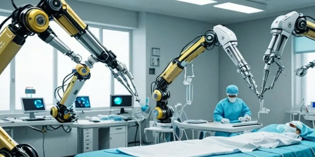 Dünyanın ilk yapay zeka hastanesi! Robotlar hizmete başladı: Günde 3 bin hasta tedavi olacak