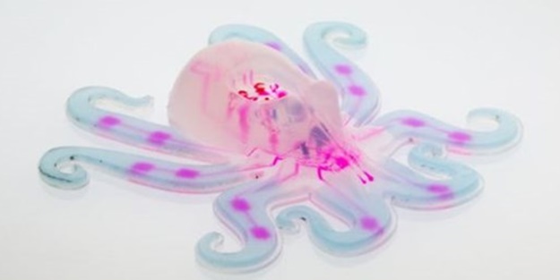 Dünyanın ilk yumuşak dokulu robotu üretildi