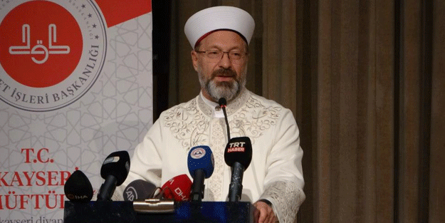 "Dünyanın ihtiyacı var" diyen Ali Erbaş: Bunu gür sesle her yerde söylemeliyiz