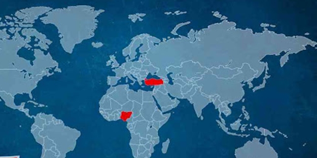 Dünyanın konuştuğu liste! Nijerya birinci Türkiye dördüncü