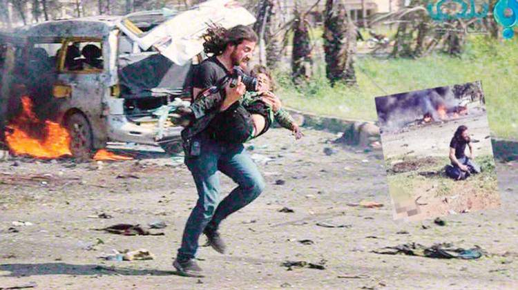 Dünyanın konuştuğu muhabir! O anları anlattı