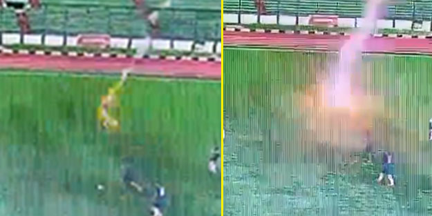 Dünyanın konuştuğu olay: Sahadaki futbolcunun feci ölümü!