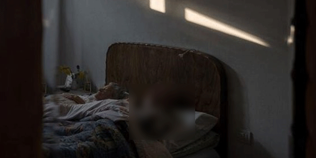 Dünyayı tedirgin eden görüntü! Eşinin cesediyle aynı evde mahsur kaldı