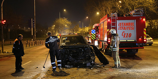 'Dur' ihtarına uymayan sürücü dehşet saçtı! Yaralılar var
