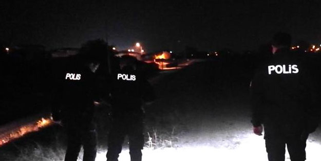 'Dur' ihtarına uymayan sürücü kaza yaptı