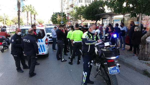 Dur ihtarına uymayıp ateş açtı! Antalya'da hareketli saatler