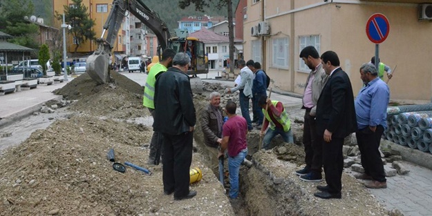 Durağan'ın alt yapı sorununa kökten neşter
