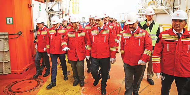 “Durmak yok sondaja devam”