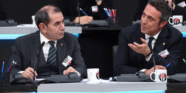 Dursun Özbek, Ali Koç'a meydan okudu: Delikanlıysan gel buradayım