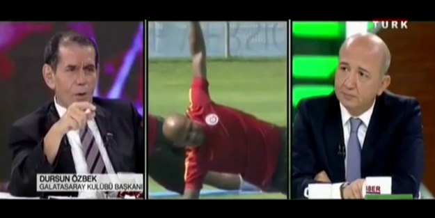 Dursun Özbek az kalsın küfrediyordu