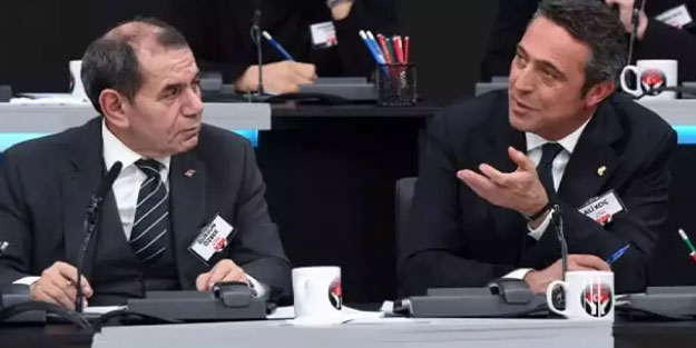 Dursun Özbek'ten Ali Koç'a zeytin dalı