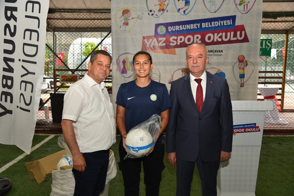Dursunbey’de Yaz Spor Okulları Başladı 