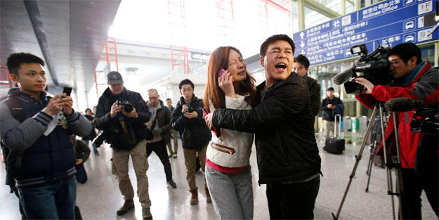 Maleyza uçağının yanında Rus füzesi bulundu