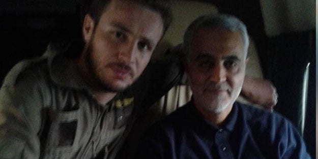 Düşen rejim helikopterinin pilotu, Süleymani ile görüşmüş!