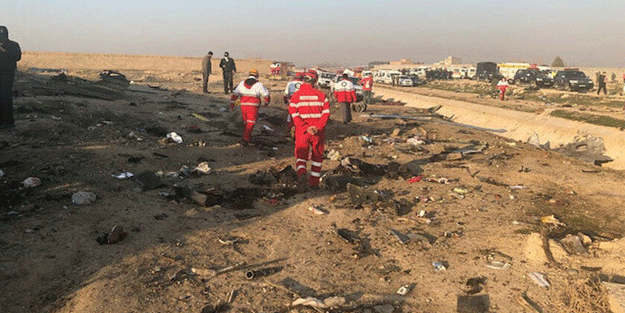 Düşen yolcu uçağı sonrası İran'dan flaş açıklama