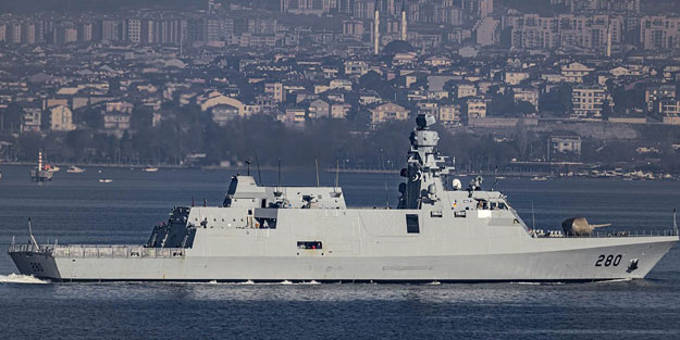 Düşman çatlatacak gelişme! Pakistan MİLGEM projesinin ilk gemisi PNS BABUR İstanbul'dan uğurlandı