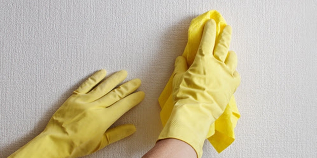 Duvar temizlemenin püf noktaları