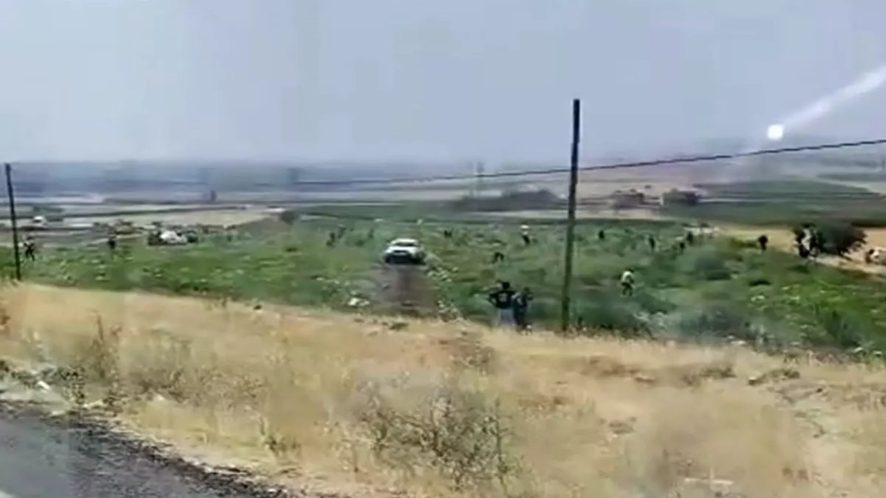 Duyan tarlaya koştu, karşılaştığı manzara karşısında şoke olan çiftçi telefona sarılıp jandarmaya haber verdi