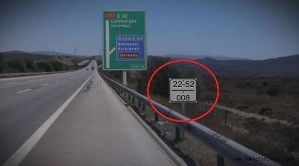 Duyunca çok şaşıracaksınız! Yol kenarındaki beyaz levhalar ne işe yarar?