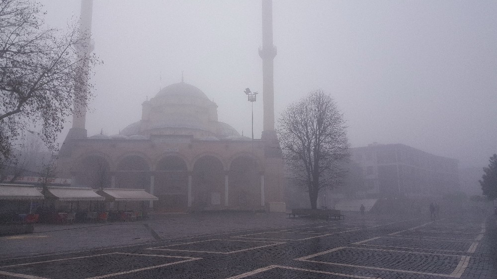 Düzce güne sisle uyandı 
