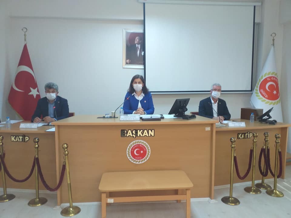 Düzce İGM iki ay aradan sonra toplandı 