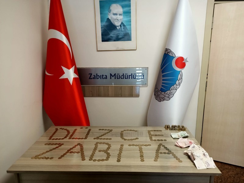 Düzce Zabıtası’ndan dilenci denetimi 
