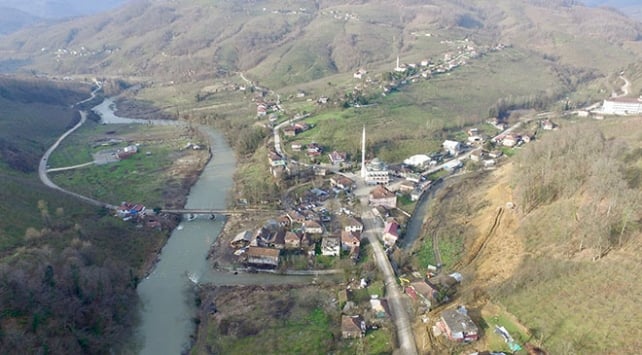 Düzce'de 150 yıllık Dokuzdeğirmen köyü taşınıyor