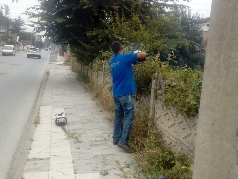 Düzce’de bakım çalışması sürüyor 