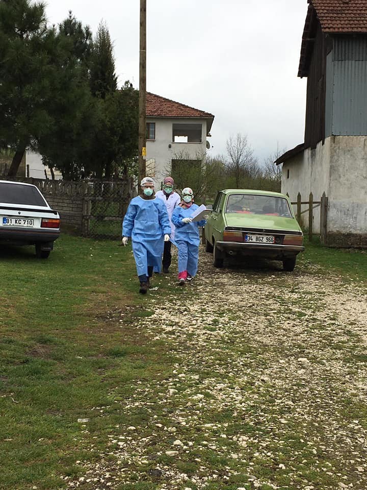Düzce’de korona virüs temas tespiti için 44 kişilik ekip kuruldu 
